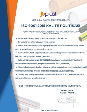KALİTE POLİTİKAMIZ